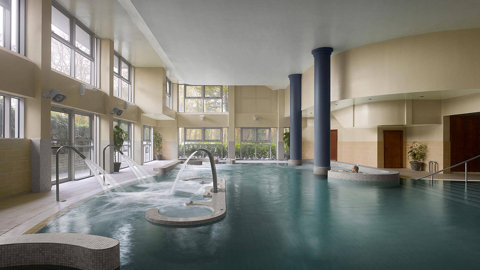 Indoor hydrotherapy pool at Radisson Blu Hotel & Spa Cork